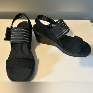 Black sandals